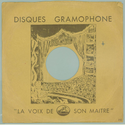 HMV + Gramophone Cover für 25er Schellackplatten A4 C