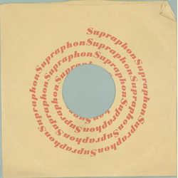 Original Supraphon Cover fr 25er Schellackplatten A5 B
