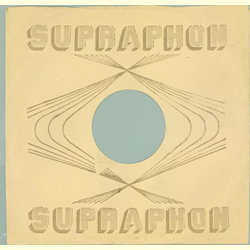 Original Supraphon Cover für 25er Schellackplatten A8 C