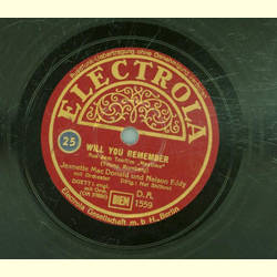 Jeanette MacDonald und Nelson Eddy - Farewell to dreams / Will you remember