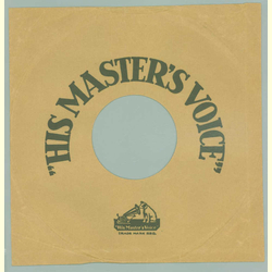 Original HMV Cover fr 25er Schellackplatten A11 B