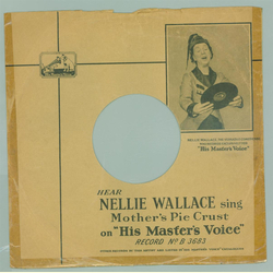 Original HMV Cover für 25er Schellackplatten A19 C