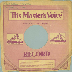 Original HMV Cover für 25er Schellackplatten A27 C