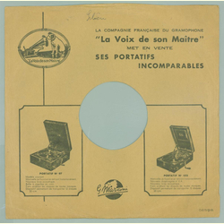 Original HMV Cover fr 25er Schellackplatten A28 C