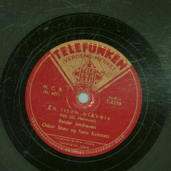 Reidarf Andresen - En liten blaveis / Kan du se at varen...