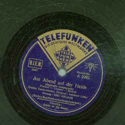 Eric Helgar - Am Abend auf der Heide / Schn ist die Nacht