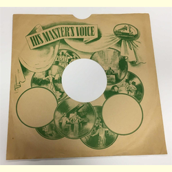 Original HMV Cover für 25er Schellackplatten A43 A