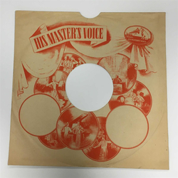 Original HMV Cover für 25er Schellackplatten A44 A