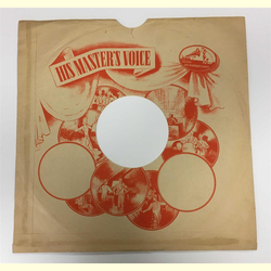 Original HMV Cover fr 25er Schellackplatten A44 A