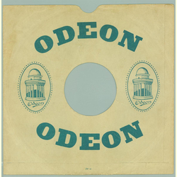 Original Odeon Cover für 25er Schellackplatten A9 C