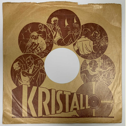 Original Kristall Cover für 25er Schellackplatten A4 B
