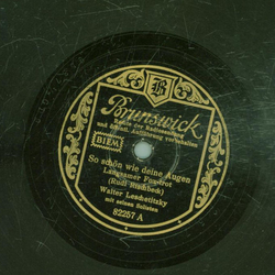 Walter Leschetitzky mit seinen Solisten - So schn wie...