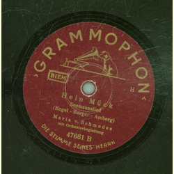 Maria v. Schmedes - Ich freu mich schon so auf die Liebe / Hein Mck