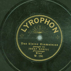 Josef Schill / Adolf Pleschinger - Das kleine Einmaleins...