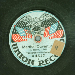 Tonknstler-Orchester - Martha-Ouvertre Teil I und II