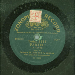 Messrs. E. Pike & F. Richardson - Until we meet again / Parted