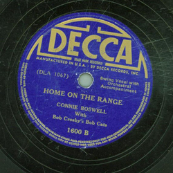 Connie Boswell - Martha / Home on the Range