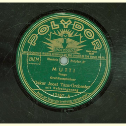 Oskar Joost Tanz Orchester - Mutti / Was hab ich dir getan