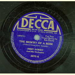 Jimmy Dorsey - The Memry of a rose / I hear a rhapsody