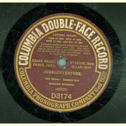 Columbia Orchester - Jubelouverture / Leichte Cavallerie