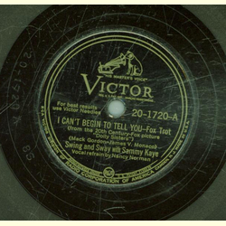 Sammy Kaye - I cant begin to tell you / What makes the...