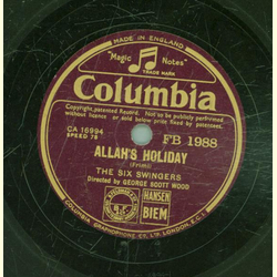 The Six Swingers - Allahs Holiday / Indianola