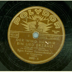 Egon Kaiser Tanz-Orchester - Der Wind hat mir ein Lied...