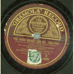 Nat Shilkret - You were meant for me / Broadway Melody