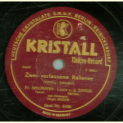 Franz Baumann, Louis v.d. Sande - Zwei verlassende...