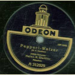 Heinr. K. Sattler - Am sch�nen blauen Tegernsee / Pepperl-Walzer