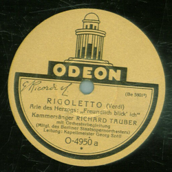 Richard Tauber - Rigoletto - Freundlich blick ich  /...