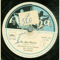 Betty Sedlmayr, Erwin Hartung - In der Nacht, Potpourri...