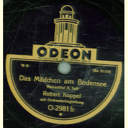 Robert Koppel - Das Mdchen am Bodensee, Teil I und II