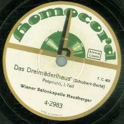 Wiener Salonkapelle Hausberger - Das Dreimäderlhaus,...