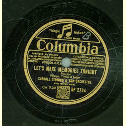 Carroll Gibbons & Son Orchestre - Lets make memories...