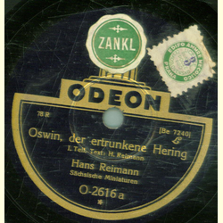 Hans Reimann - Oswin, der ertrunkene Hering