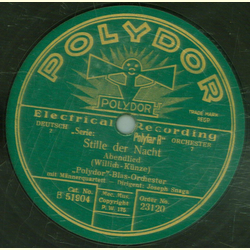 Polydor-Blas-Orchester - Stille der Nacht / Lieb ists was...