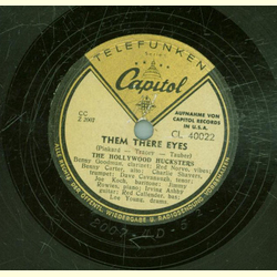The Hollywood Hucksters - Them There Eyes / Happy Blues