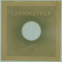 Original Grammophon Cover fr 25er Schellackplatten A18 B