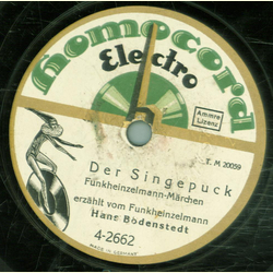 Hans Bodenstedt - Der Grillengeiger / Der Singepuck