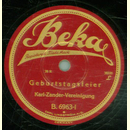 Karl Zander Vereinigung - Geburtstagsfeier / Alter...