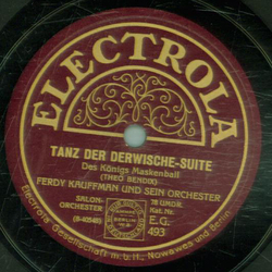 Ferdy Kauffman und sein Orchester - Tanz der...