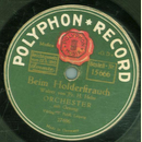 Orchester mit Gesang - Beim Holderstrauch / Roelstock,...