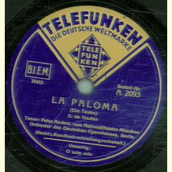 Peter Anders - La Paloma / O sole mio