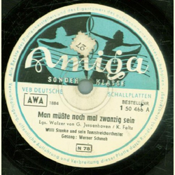 Werner Schmah / Carin Bäumler - Man müßte nochmal zwanzig...