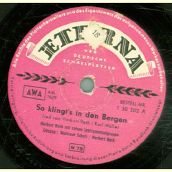 Waltraut Schulz / Herbert Roth - So klingts in den Bergen...
