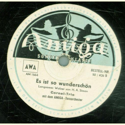 Cornel-Trio - Angelina / Es ist so wunderschn