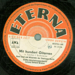 Gerhard Winkler - Mit hundert Gitarren / Mandolino-Mandolino