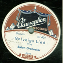 Salon-/Tanz-Orchester - Solveigs Lied / Im Rolandsbogen