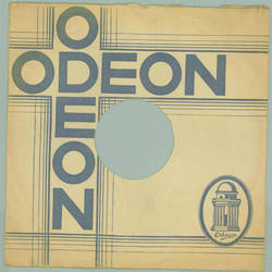 Original Odeon Cover für 25er Schellackplatten A18 B